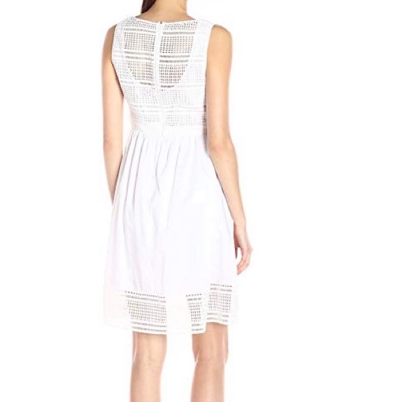 060 New Stitch Fix|Adrianna Papell Cotton Lace Sundress - Picture 2 of 6